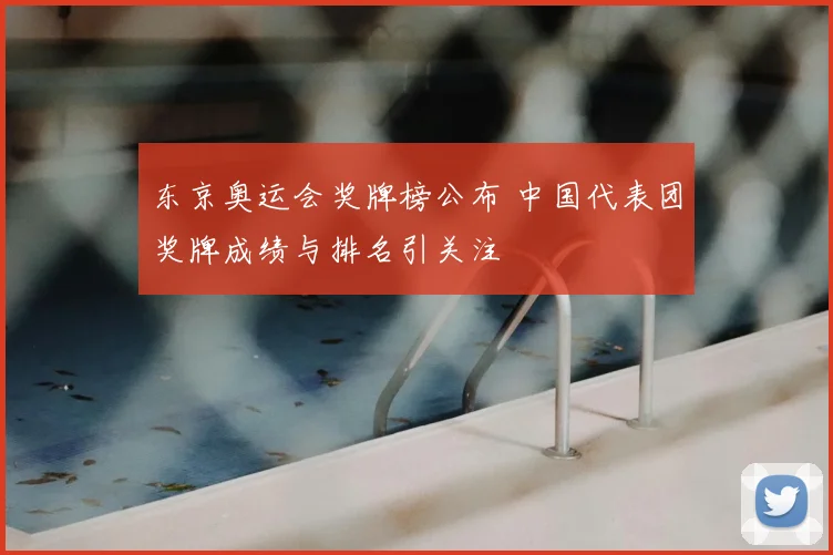 东京奥运会奖牌榜公布 中国代表团奖牌成绩与排名引关注