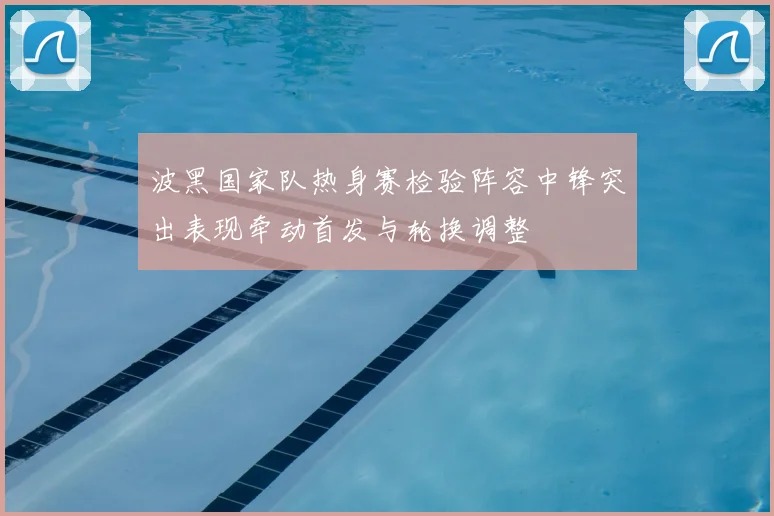 波黑国家队热身赛检验阵容中锋突出表现牵动首发与轮换调整