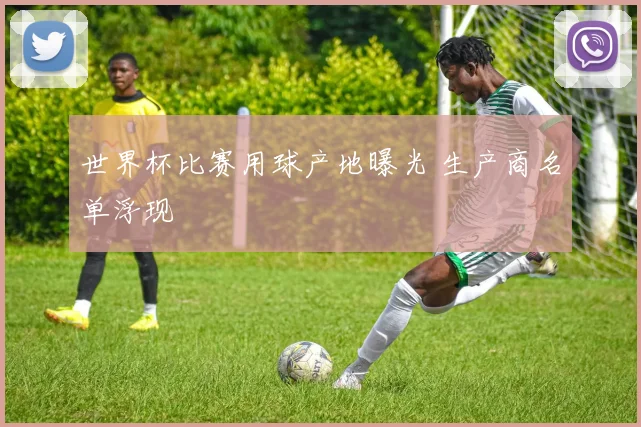 世界杯比赛用球产地曝光 生产商名单浮现